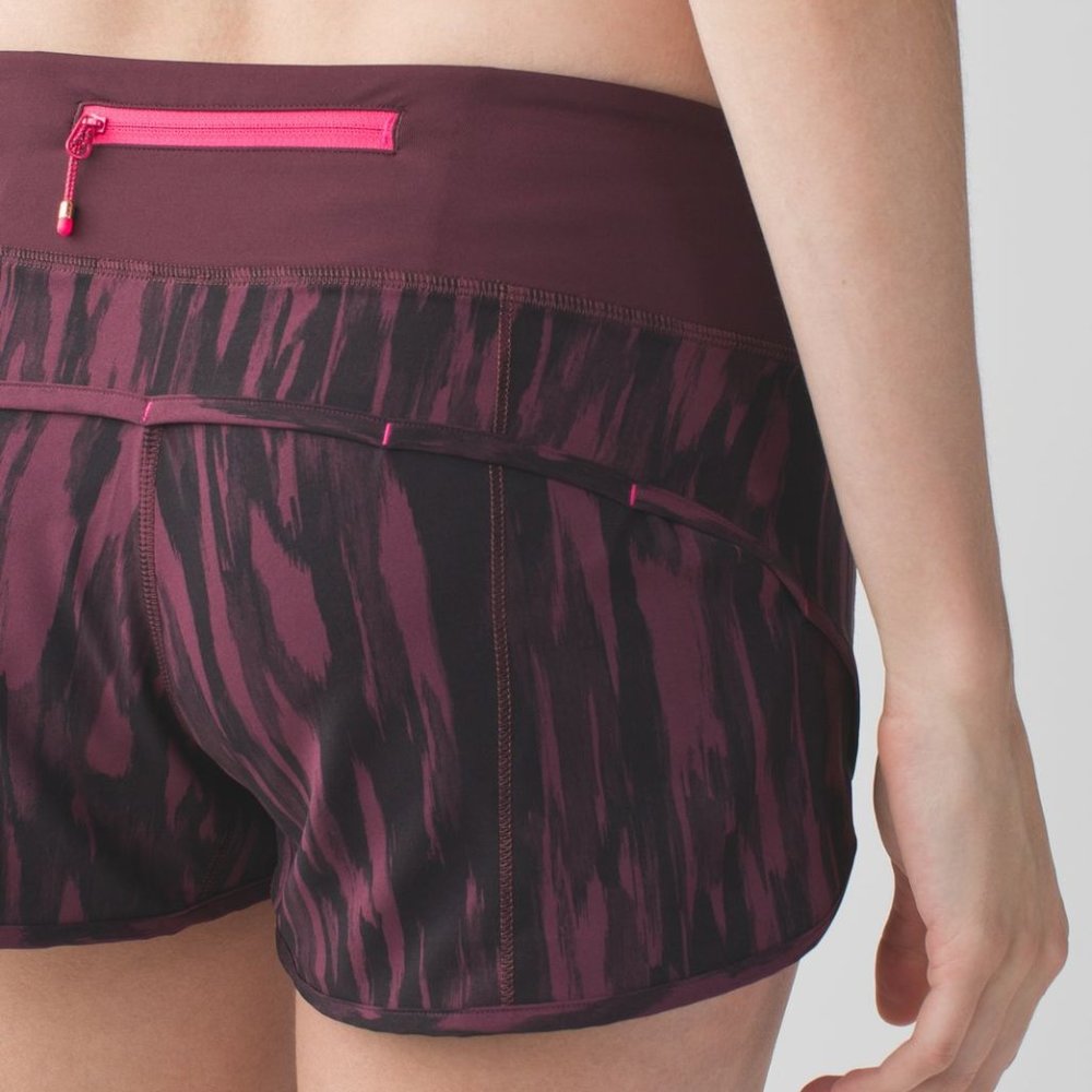 Size 4 - Lululemon Run: Speed Short *4-way Stretch